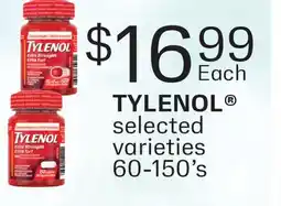 Fortinos TYLENOL , 60-150' S offer