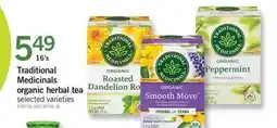 Fortinos TRADITIONAL MEDICINALS ORGANIC HERBAL TEA, 16'S offer