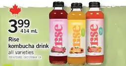 Fortinos RISE KOMBUCHA DRINK offer