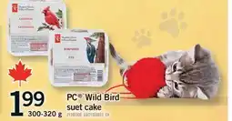 Fortinos PC WILD BIRD SUET CAKE offer