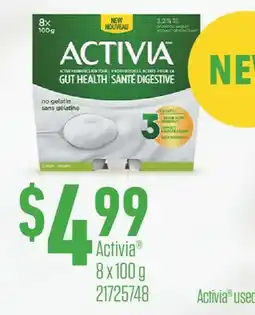 Fortinos ACTIVIA offer