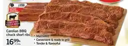 Fortinos CAROLIAN BBQ CHUCK SHORT RIBS offer