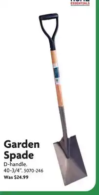 Home Hardware Garden Spade offer