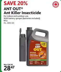 Home Hardware ANT OUT Ant Killer Insecticide offer