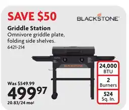 Home Hardware Griddle Station offer