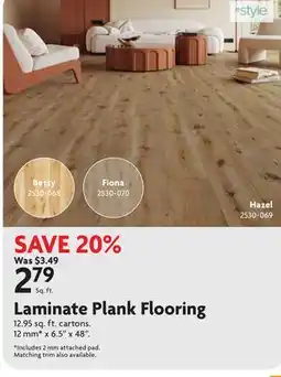 Home Hardware Laminate Plank Flooring offer