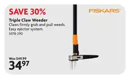 Home Hardware Triple Claw Weeder offer