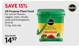 Home Hardware All Purpose Plant Food offer