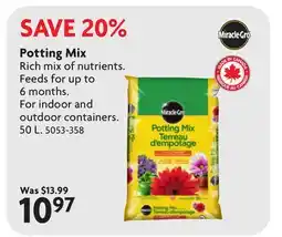 Home Hardware Potting Mix offer