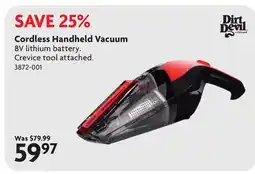 Home Hardware Cordless Handheld Vacuum offer