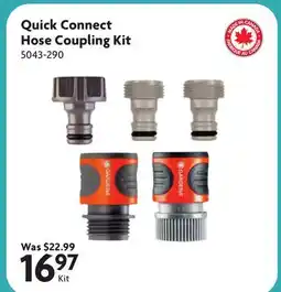 Home Hardware Quick Connect Hose Coupling Kit offer