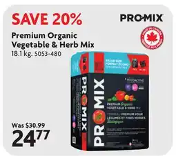 Home Hardware Premium Organic Vegetable & Herb Mix offer