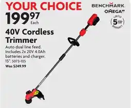 Home Hardware 40V Cordless Trimmer offer