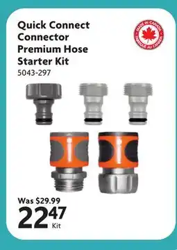 Home Hardware Quick Connect Connector Premium Hose Starter Kit offer