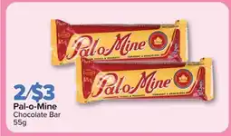 PharmaChoice Pal-o-Mine Chocolate Bar offer