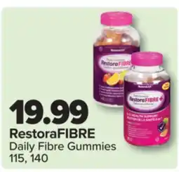 PharmaChoice RestoraFIBRE Daily Fibre Gummies offer