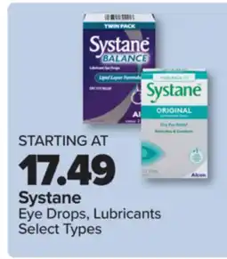 PharmaChoice Systane Eye Drops, Lubricants offer
