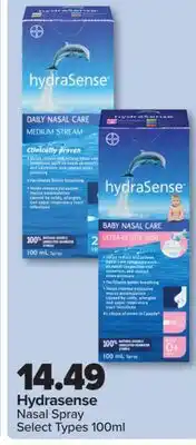 PharmaChoice Hydrasense Nasal Spray offer