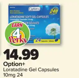 PharmaChoice Option+ Loratadine Gel Capsules offer