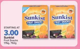 PharmaChoice Sunkist Fruit Snacks offer