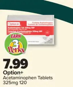 PharmaChoice Option + Acetaminophen Tablets offer