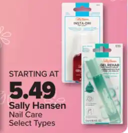 PharmaChoice Sally Hansen Nail Care offer