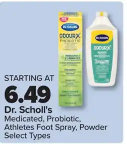 PharmaChoice Dr. Scholl's Medicated, Probiotic, Athletes Foot Spray, Powder offer
