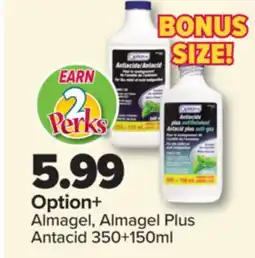 PharmaChoice Option+ Almagel, Almagel Plus Antacid offer