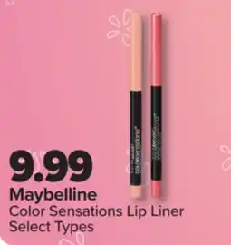 PharmaChoice Maybelline Color Sensations Lip Liner offer