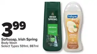 PharmaChoice Softsoap, Irish Spring Body Wash offer