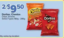 PharmaChoice Doritos, Cheetos Chips, Snacks offer