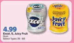 PharmaChoice Excel, 5, Juicy Fruit Gum offer