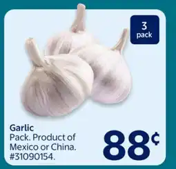 Walmart Garlic offer