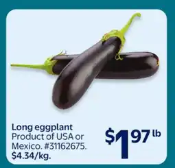 Walmart Long eggplant offer