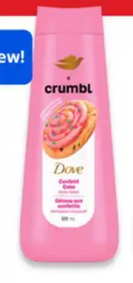 Walmart Dove x Crumbl body wash offer
