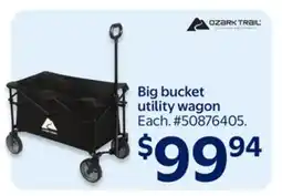 Walmart Big bucket utility wagon offer