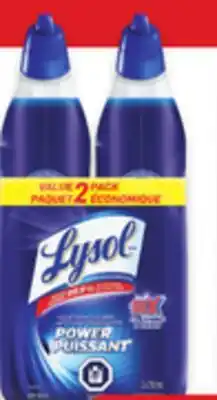 Walmart Lysol toilet bowl cleaner 2 × offer