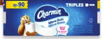 Walmart Charmin bathroom tissue 30 triple rolls offer