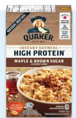 Walmart Quaker protein instant oatmeal offer
