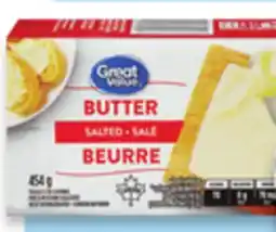 Walmart Great Value butter offer
