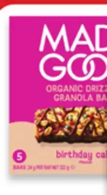 Walmart MadeGood granola bars offer