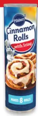 Walmart Pillsbury ready-to-bake cinnamon rolls offer