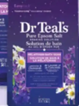 Walmart Dr. Teal's Epsom salts offer