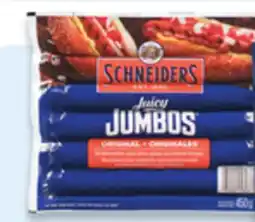 Walmart Schneider's Juicy Jumbos sausages offer