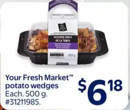 Walmart Your Fresh Market potato wedges offer