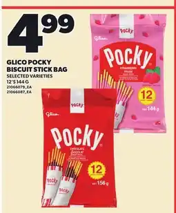 Loblaws GLICO POCKY BISCUIT STICK BAG, 12'S offer