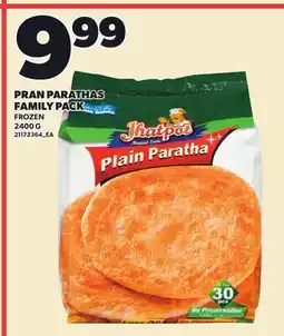 Loblaws PRAN PARATHAS FAMILY PACK offer