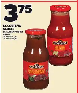 Loblaws LA COSTEÑA SAUCES offer