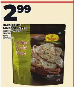 Loblaws HALDIRAM'S TANDOORI NAAN offer
