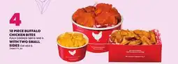 Loblaws 18 PIECE BUFFALO CHICKEN BITES 380 G-500 G WITH TWO SMALL SIDES 134-454 offer